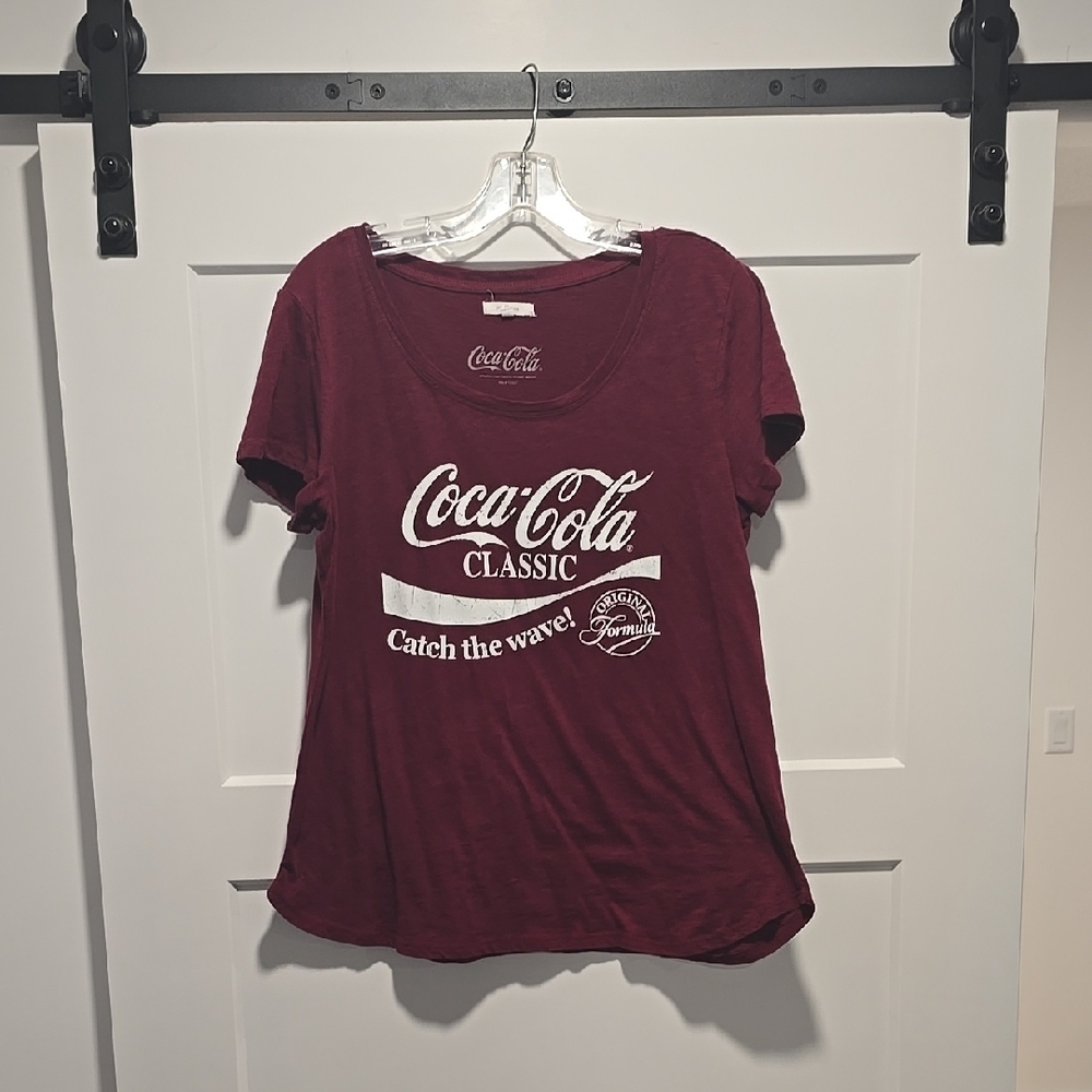 Coca Cola Red Graphic Short Sleeve Tee